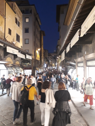 Firenze-Esti séta azaz szakmai megbeszélés