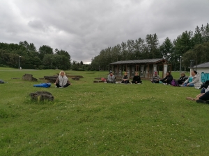 Irányított meditáció a szabadban